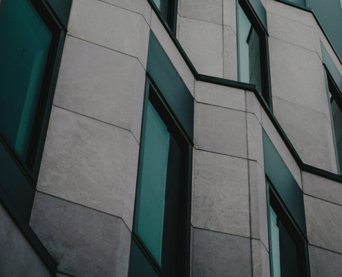 Moderne Hausfront